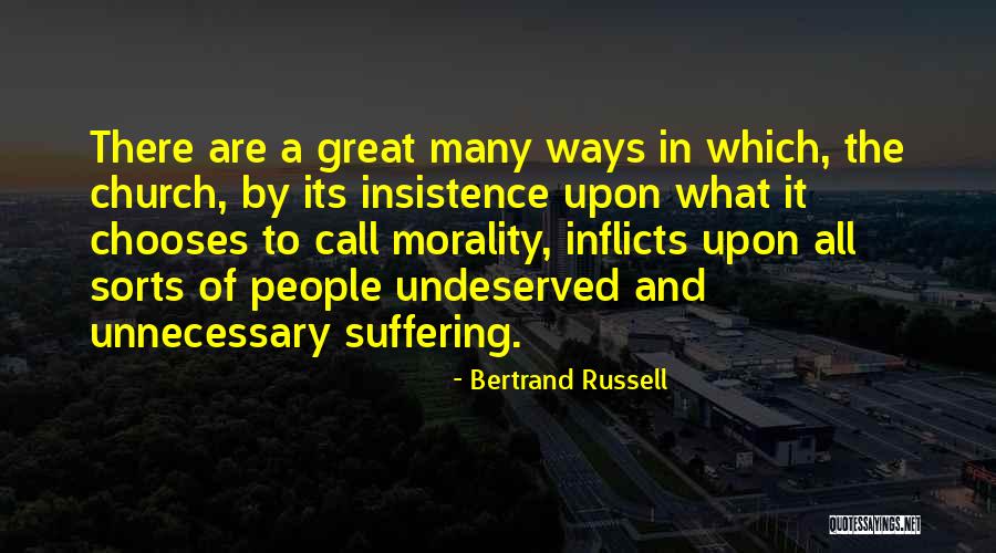 Unnecessary People Quotes By Bertrand Russell Unnecessary People Quotes By Bertrand Russell