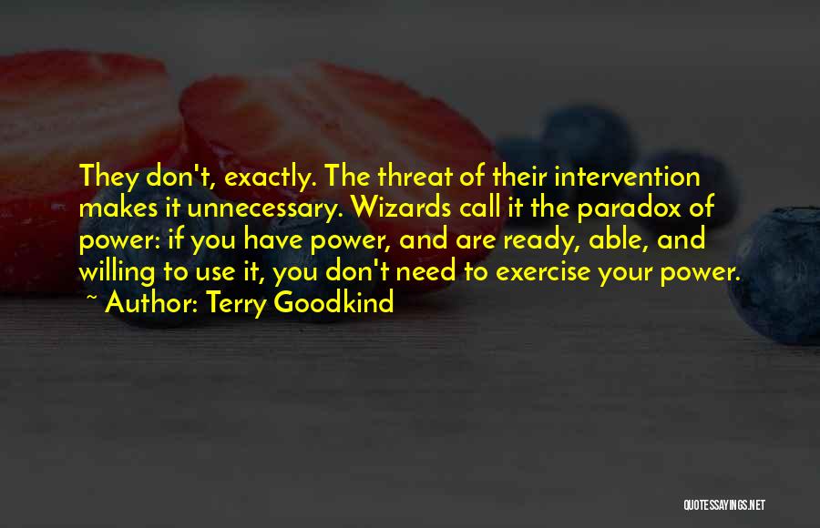 Unnecessary Quotes By Terry Goodkind