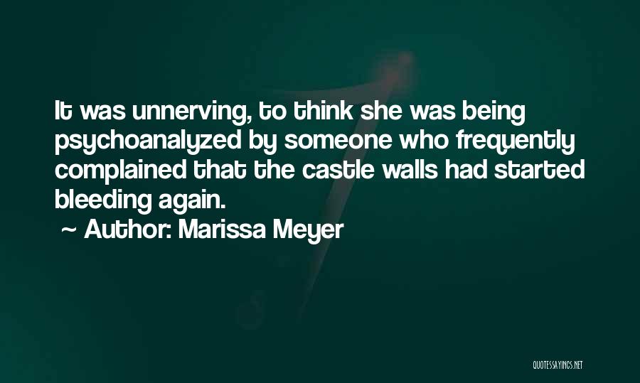 Unnerving Quotes By Marissa Meyer