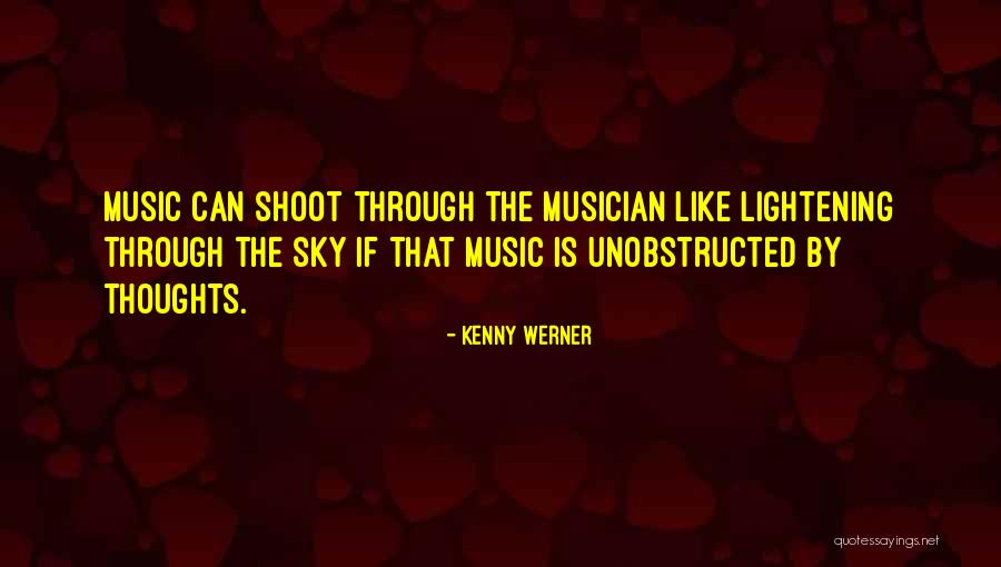 Unobstructed Quotes By Kenny Werner Unobstructed Quotes By Kenny Werner