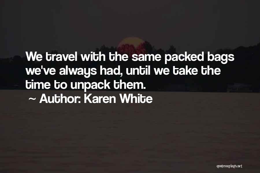 Unpack Quotes By Karen White
