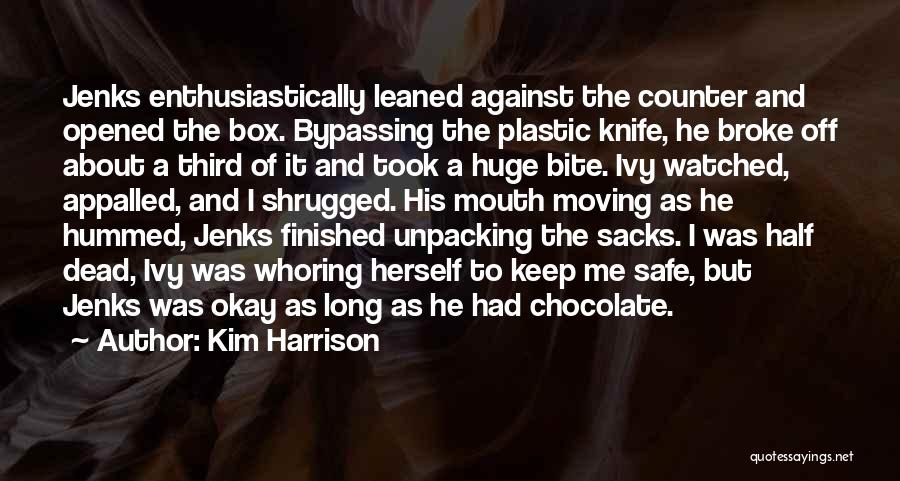 Unpacking Quotes By Kim Harrison