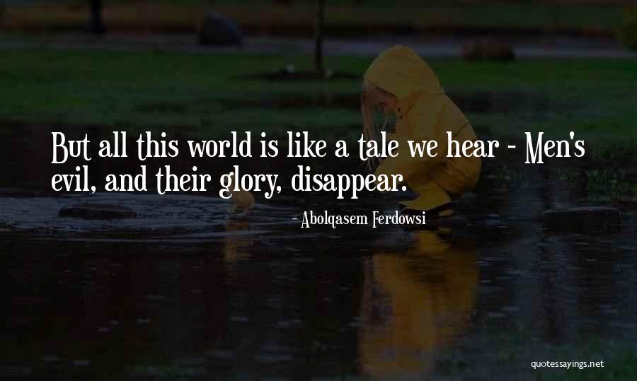 Unpeacefulness Quotes By Abolqasem Ferdowsi Unpeacefulness Quotes By Abolqasem Ferdowsi