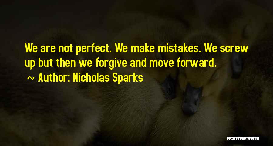 Unperfect Love Quotes By Nicholas Sparks