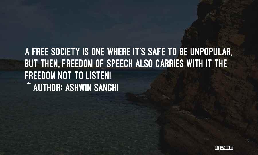 Unpopular Quotes By Ashwin Sanghi