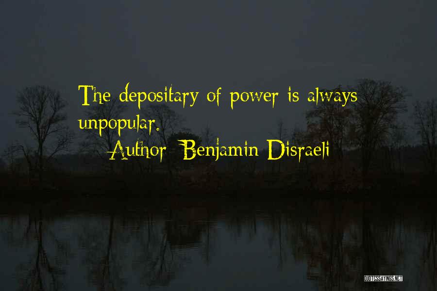 Unpopular Quotes By Benjamin Disraeli