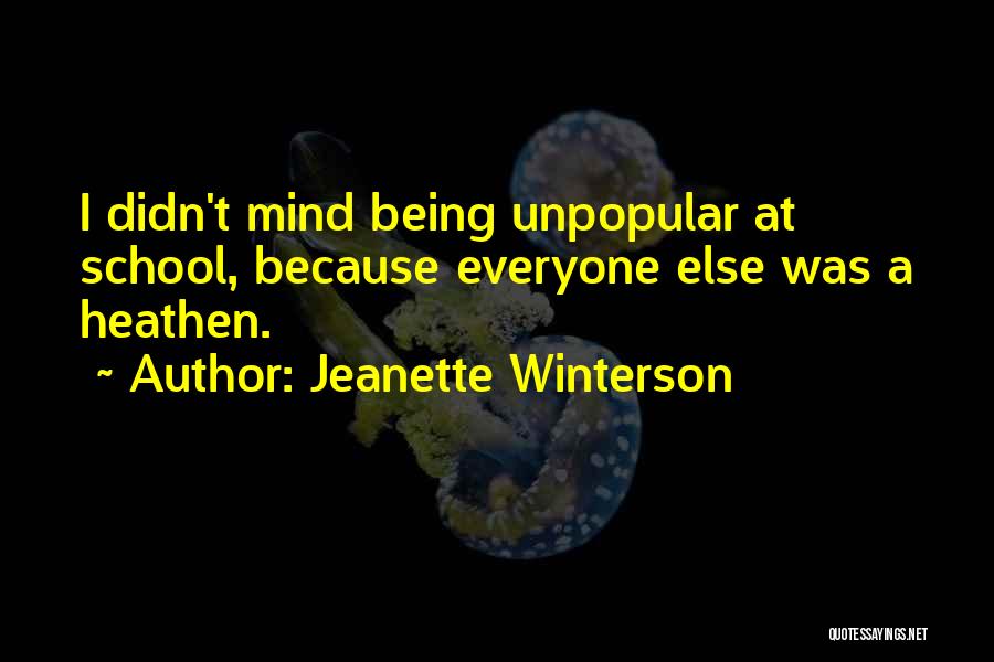 Unpopular Quotes By Jeanette Winterson