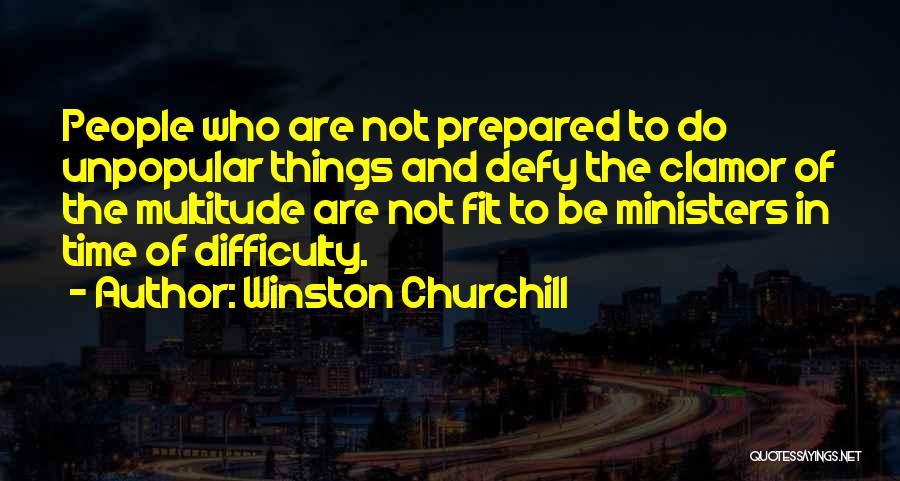 Unpopular Quotes By Winston Churchill