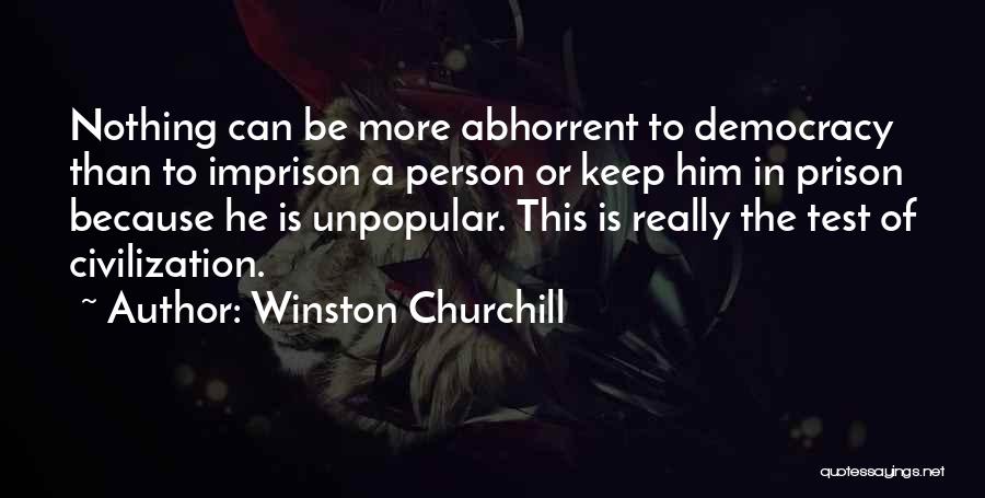 Unpopular Quotes By Winston Churchill