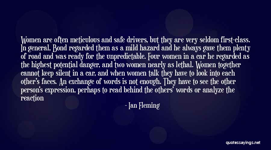 Unpredictable Person Quotes By Ian Fleming Unpredictable Person Quotes By Ian Fleming