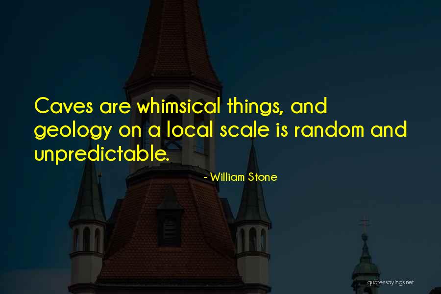 Unpredictable Things Quotes By William Stone Unpredictable Things Quotes By William Stone