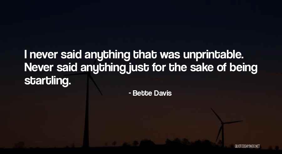 Unprintable Quotes By Bette Davis Unprintable Quotes By Bette Davis