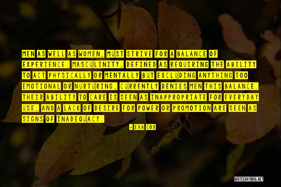 Unprogrammed Or Nonprogrammed Quotes By Eva Cox Unprogrammed Or Nonprogrammed Quotes By Eva Cox