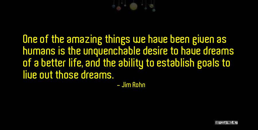 Unquenchable Quotes By Jim Rohn