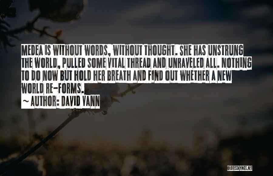 Unraveled Quotes By David Vann