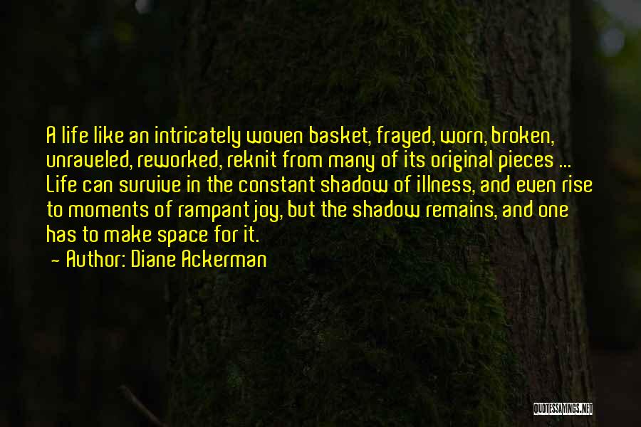 Unraveled Quotes By Diane Ackerman