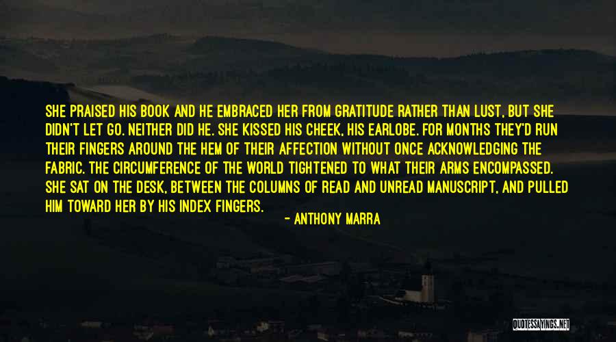 Unread Love Quotes By Anthony Marra