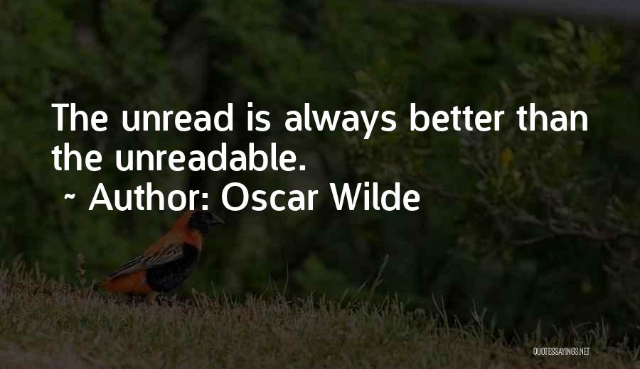 Unreadable Quotes By Oscar Wilde
