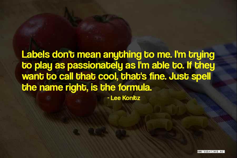 Unrealistically High Price Quotes By Lee Konitz