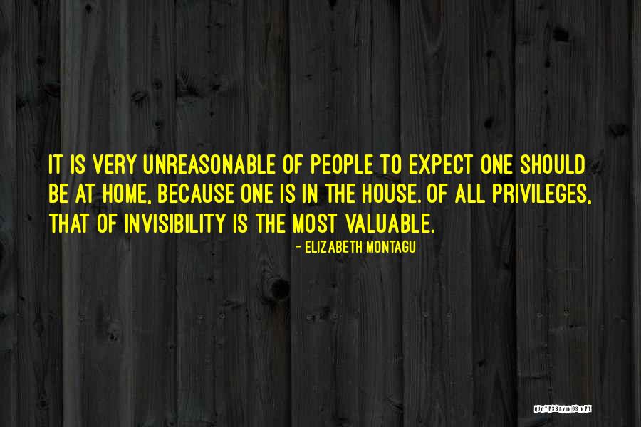 Unreasonable People Quotes By Elizabeth Montagu Unreasonable People Quotes By Elizabeth Montagu