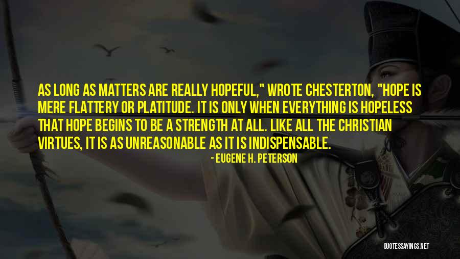 Unreasonable Quotes By Eugene H. Peterson Unreasonable Quotes By Eugene H. Peterson