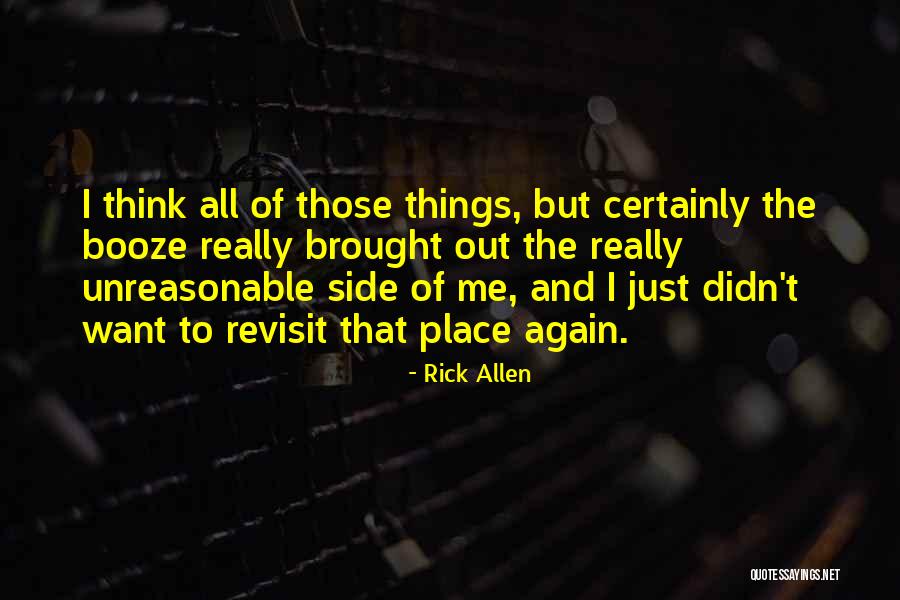 Unreasonable Quotes By Rick Allen