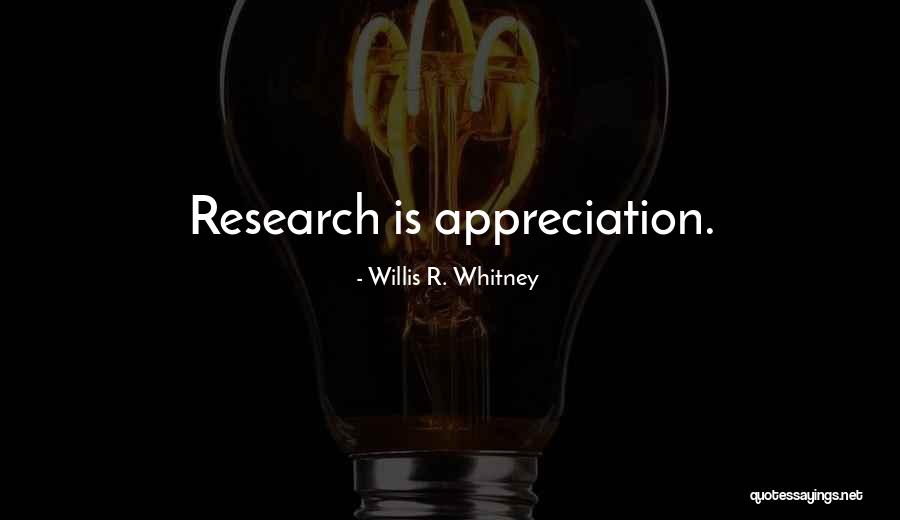 Unreasonable Work Expectations Quotes By Willis R. Whitney