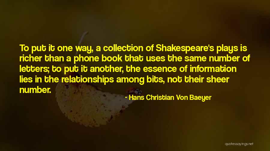 Unrecognisable Icons Quotes By Hans Christian Von Baeyer Unrecognisable Icons Quotes By Hans Christian Von Baeyer