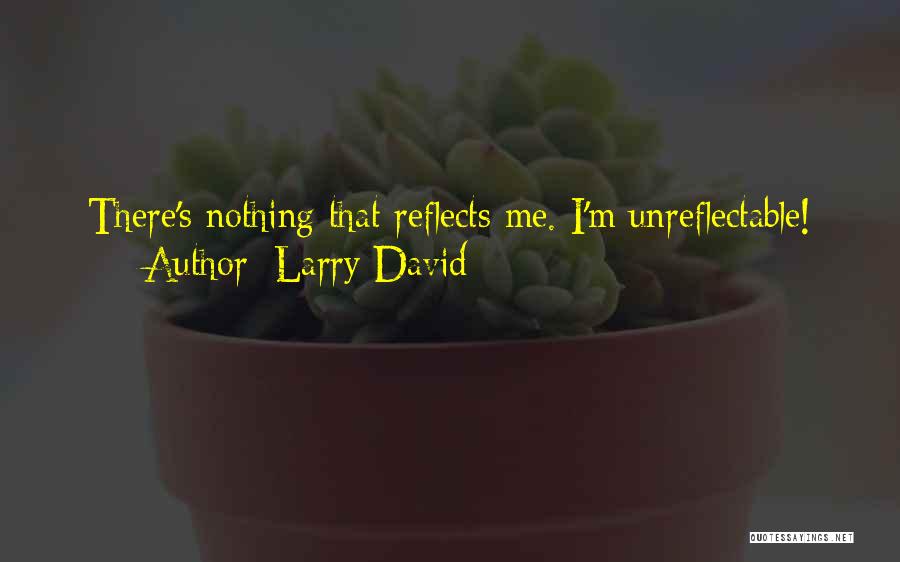 Unreflectable Quotes By Larry David