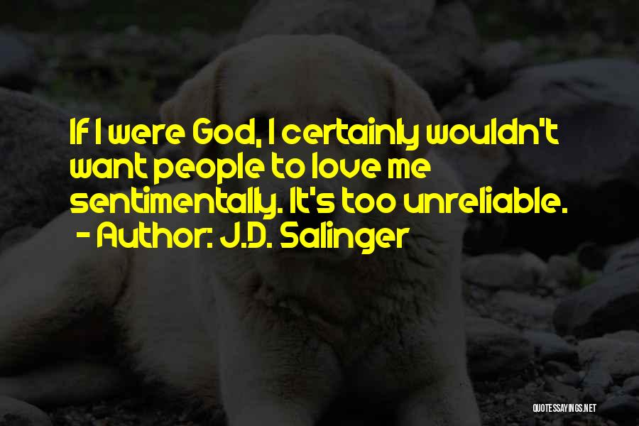 Unreliable Quotes By J.D. Salinger