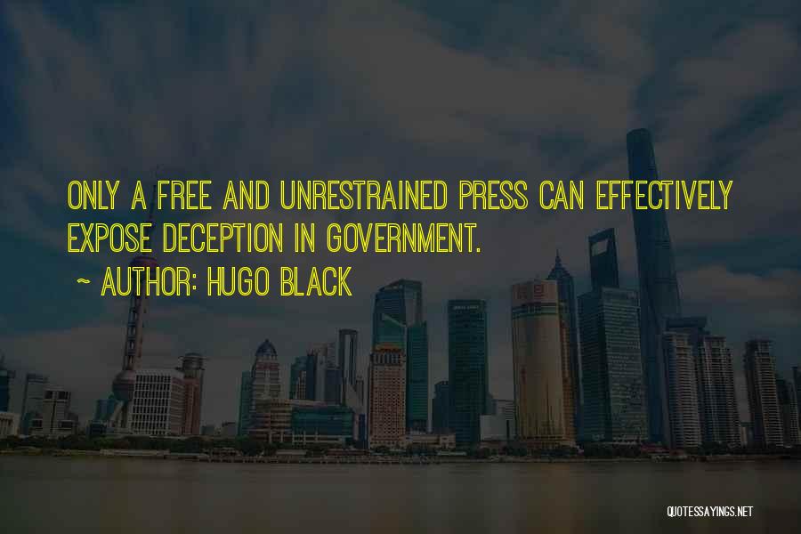 Unrestrained Quotes By Hugo Black