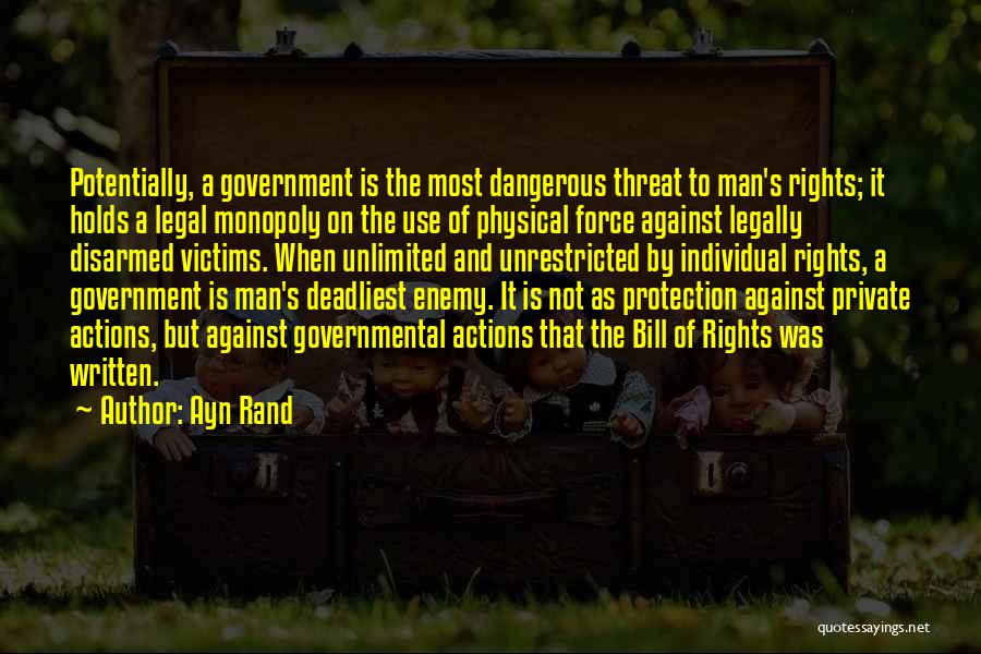 Unrestricted Quotes By Ayn Rand