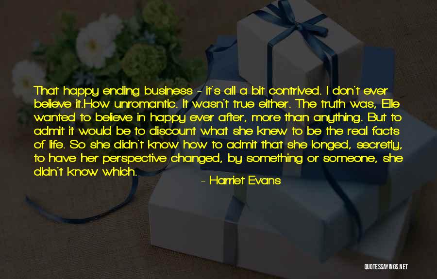 Unromantic Romantic Quotes By Harriet Evans