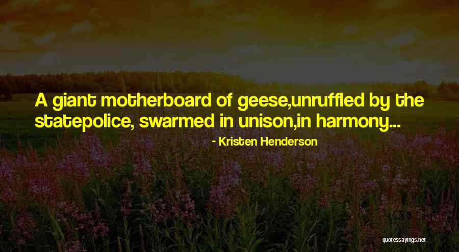 Unruffled Quotes By Kristen Henderson