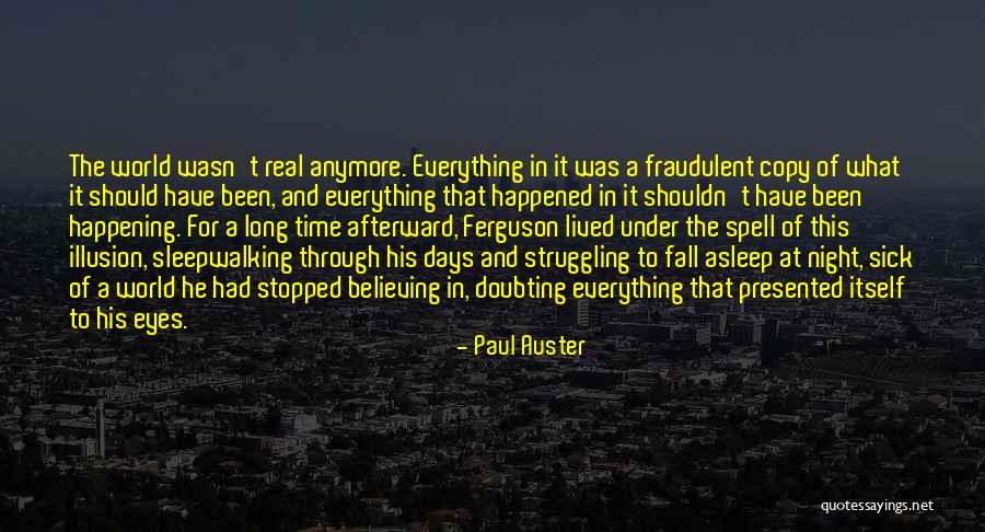 Unsalvageable Quotes By Paul Auster Unsalvageable Quotes By Paul Auster