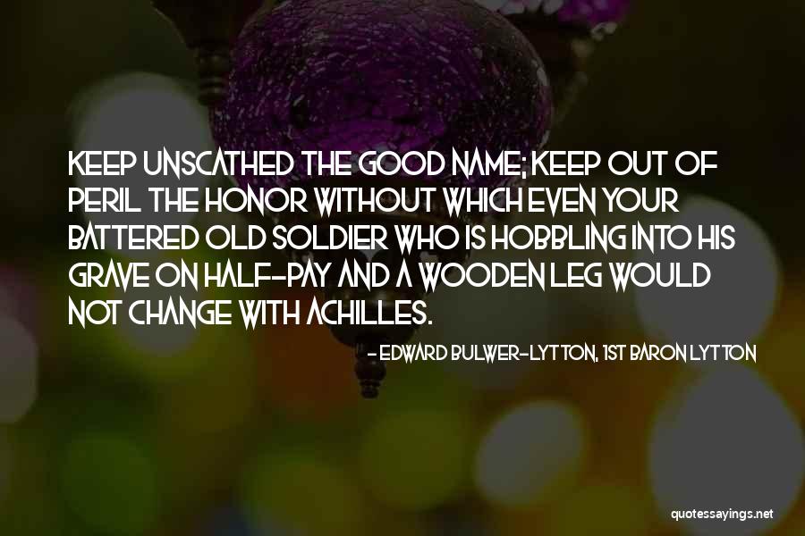 Unscathed Quotes By Edward Bulwer-Lytton, 1st Baron Lytton Unscathed Quotes By Edward Bulwer-Lytton, 1st Baron Lytton