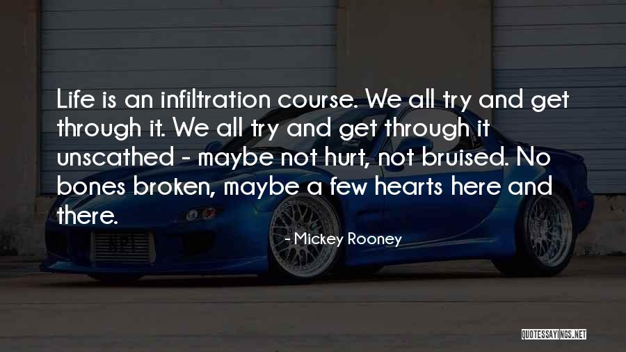 Unscathed Quotes By Mickey Rooney Unscathed Quotes By Mickey Rooney