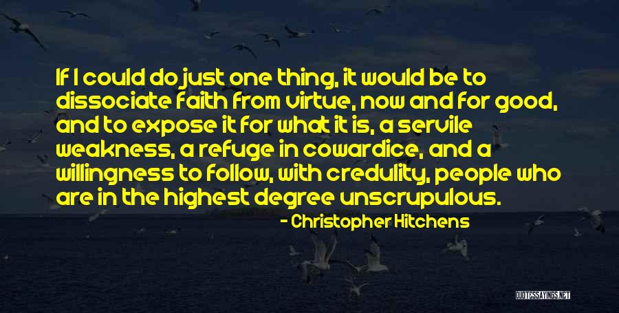 Unscrupulous Quotes By Christopher Hitchens