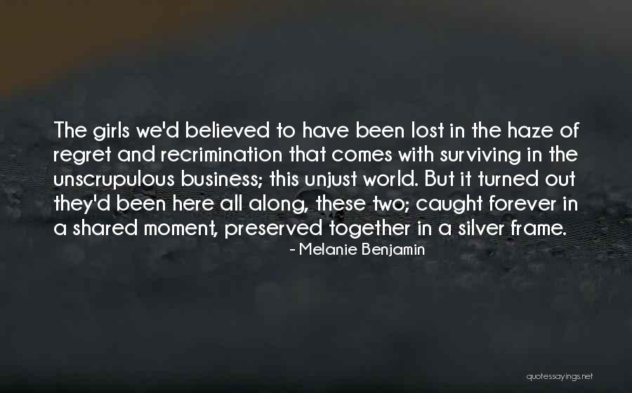 Unscrupulous Quotes By Melanie Benjamin