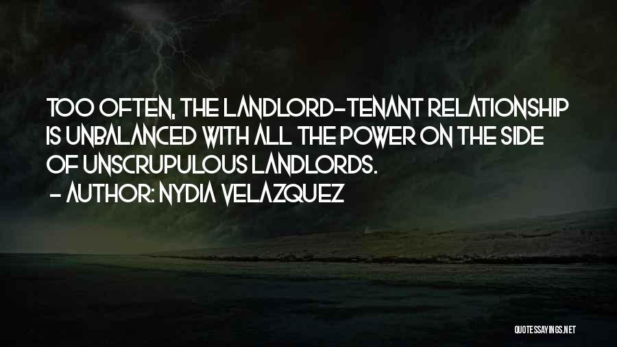 Unscrupulous Quotes By Nydia Velazquez