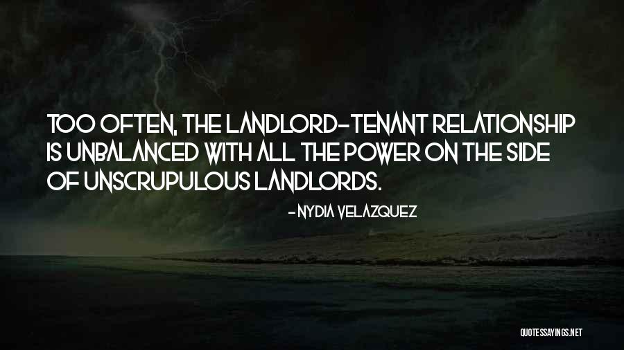 Unscrupulous Quotes By Nydia Velazquez