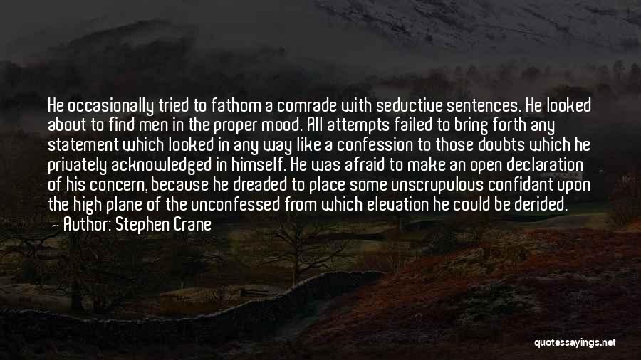 Unscrupulous Quotes By Stephen Crane