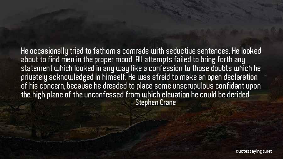 Unscrupulous Quotes By Stephen Crane Unscrupulous Quotes By Stephen Crane