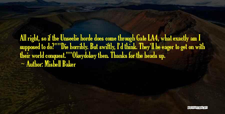 Unseelie Quotes By Mishell Baker