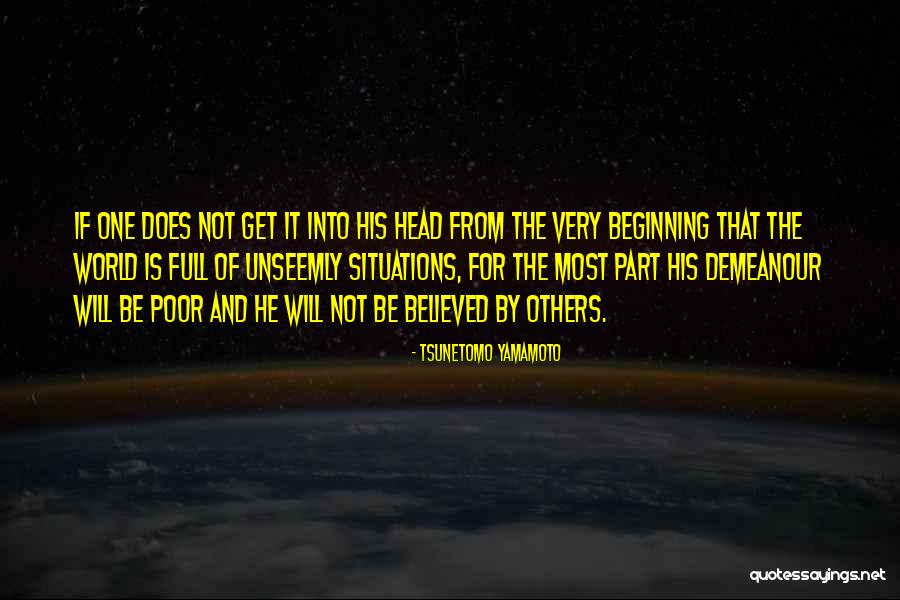 Unseemly Quotes By Tsunetomo Yamamoto Unseemly Quotes By Tsunetomo Yamamoto