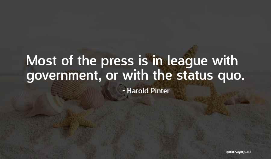 Unspirational Quotes By Harold Pinter