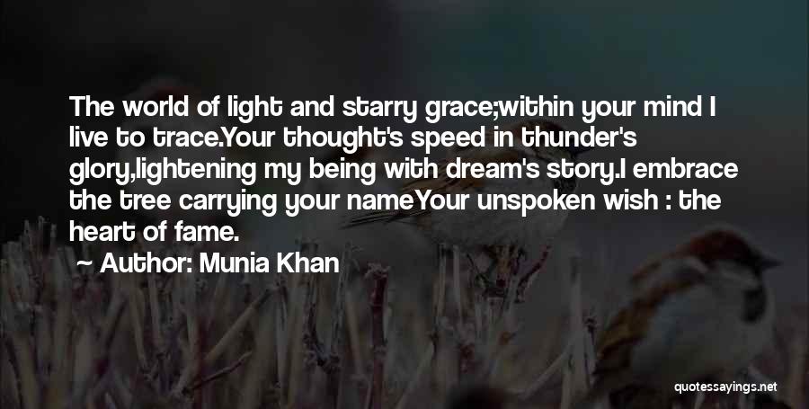 Unspoken Thoughts Quotes By Munia Khan