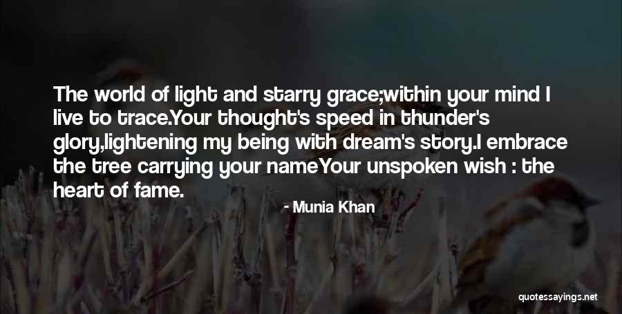 Unspoken Thoughts Quotes By Munia Khan