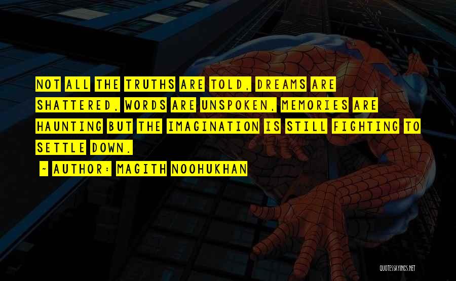 Unspoken Words Quotes By Magith Noohukhan