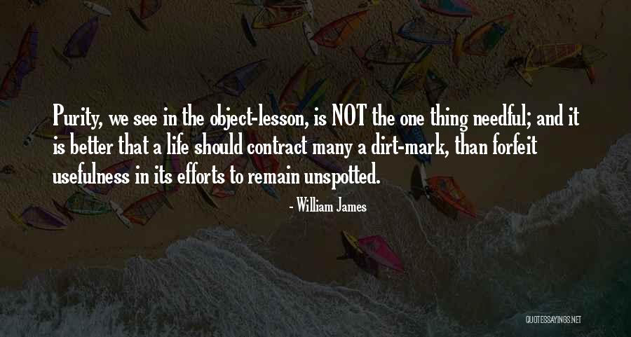 Unspotted Quotes By William James Unspotted Quotes By William James